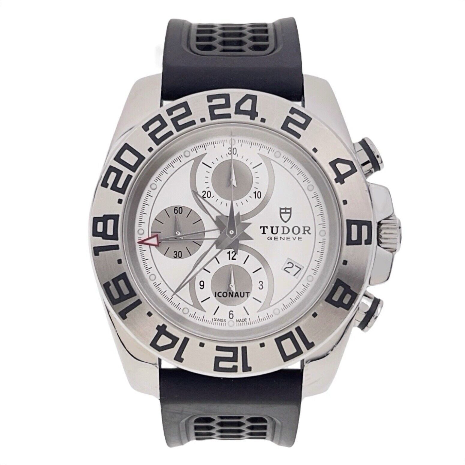 2019 Tudor Iconaut Chronograph Steel 43mm Automatic Men’s Watch 20400 - B/P