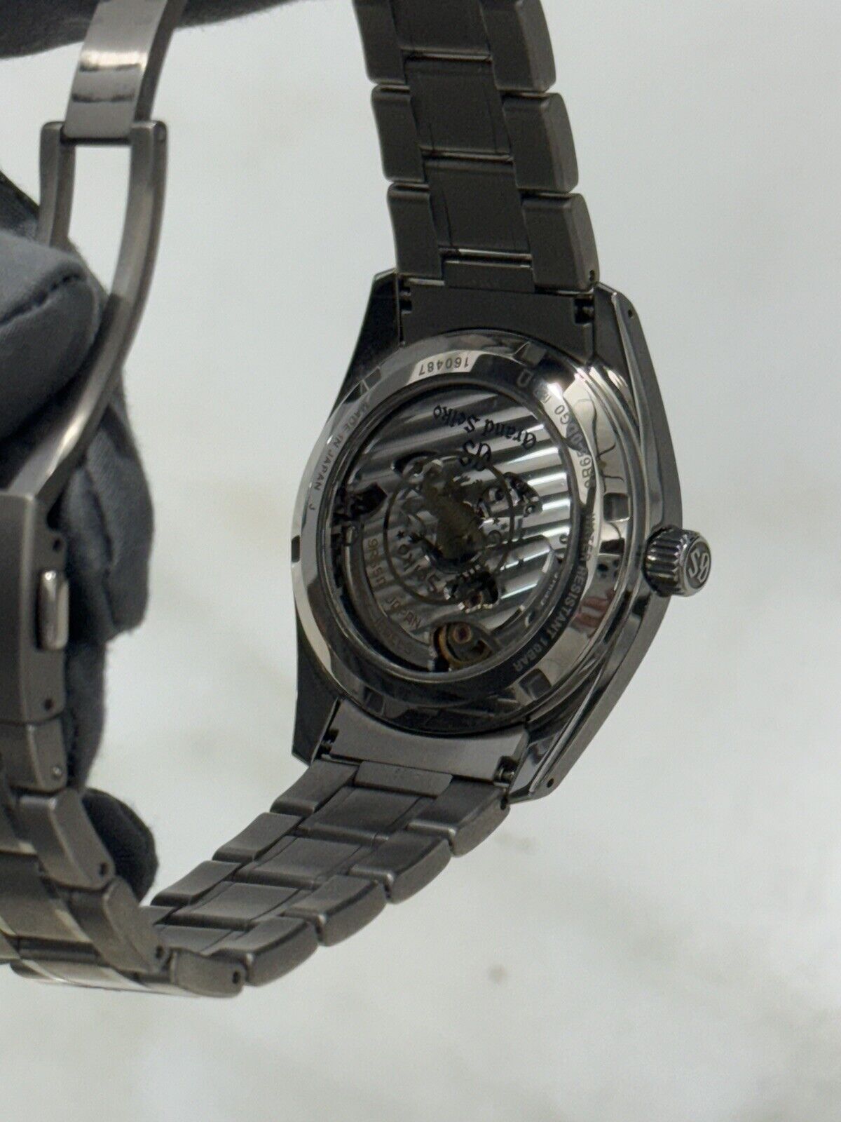 2021 Grand Seiko SBGA413 Spring Pink Dial Men's 40mm Automatic Watch - B/P