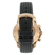 Chopard Mille Miglia 18k Rose Gold Black Dial 42mm Automatic Mens Watch 1288