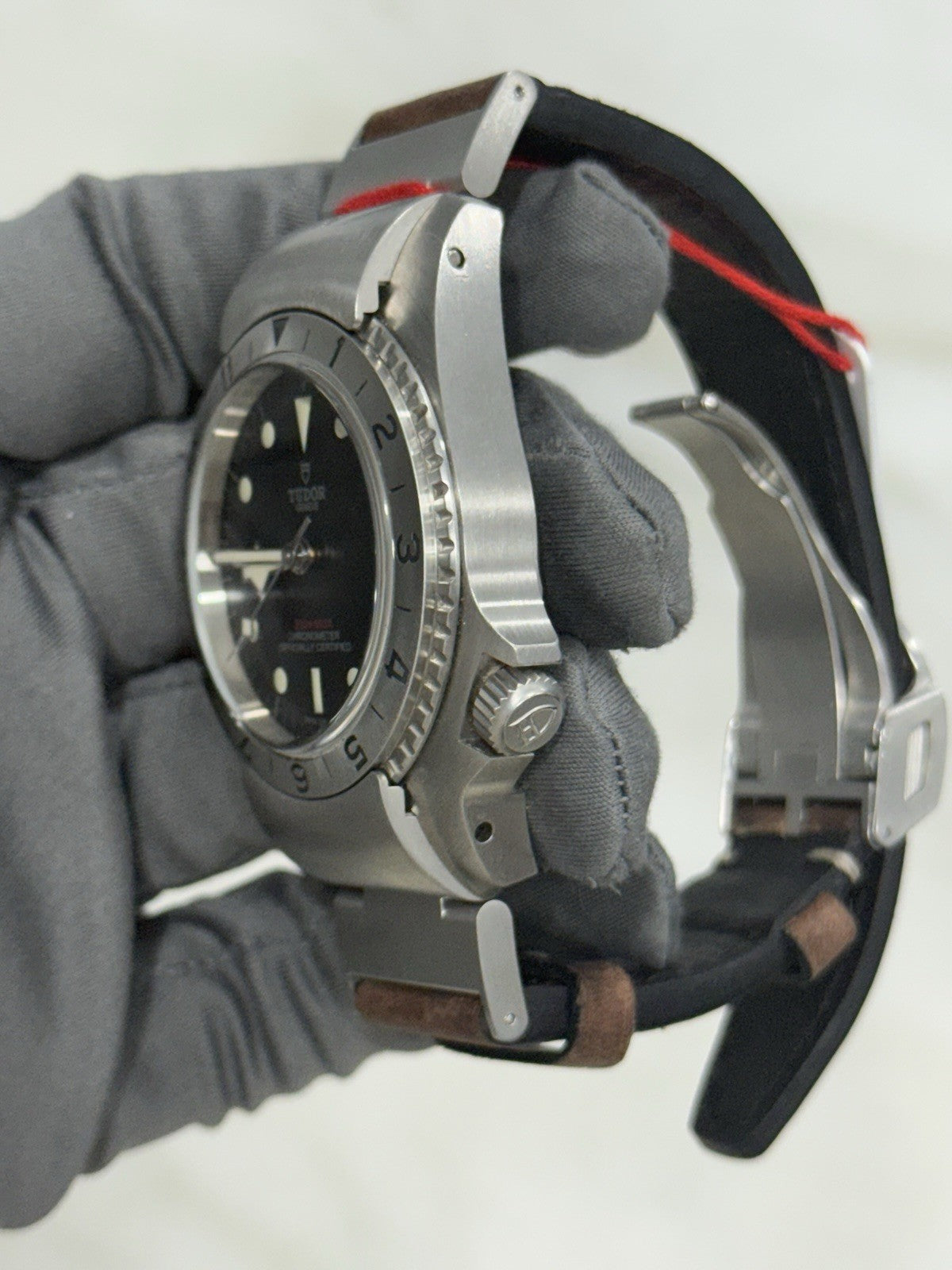 2020 Tudor Black Bay P01 Automatic 42mm Stainless Steel Mens Strap Watch 70150