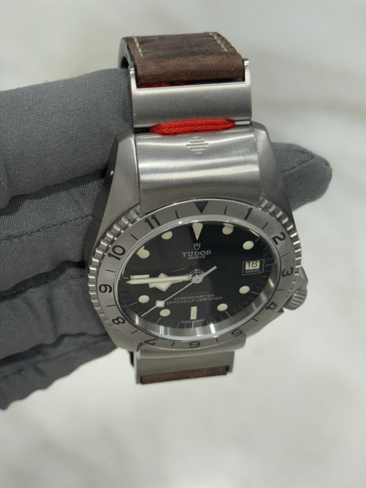 2020 Tudor Black Bay P01 Automatic 42mm Stainless Steel Mens Strap Watch 70150