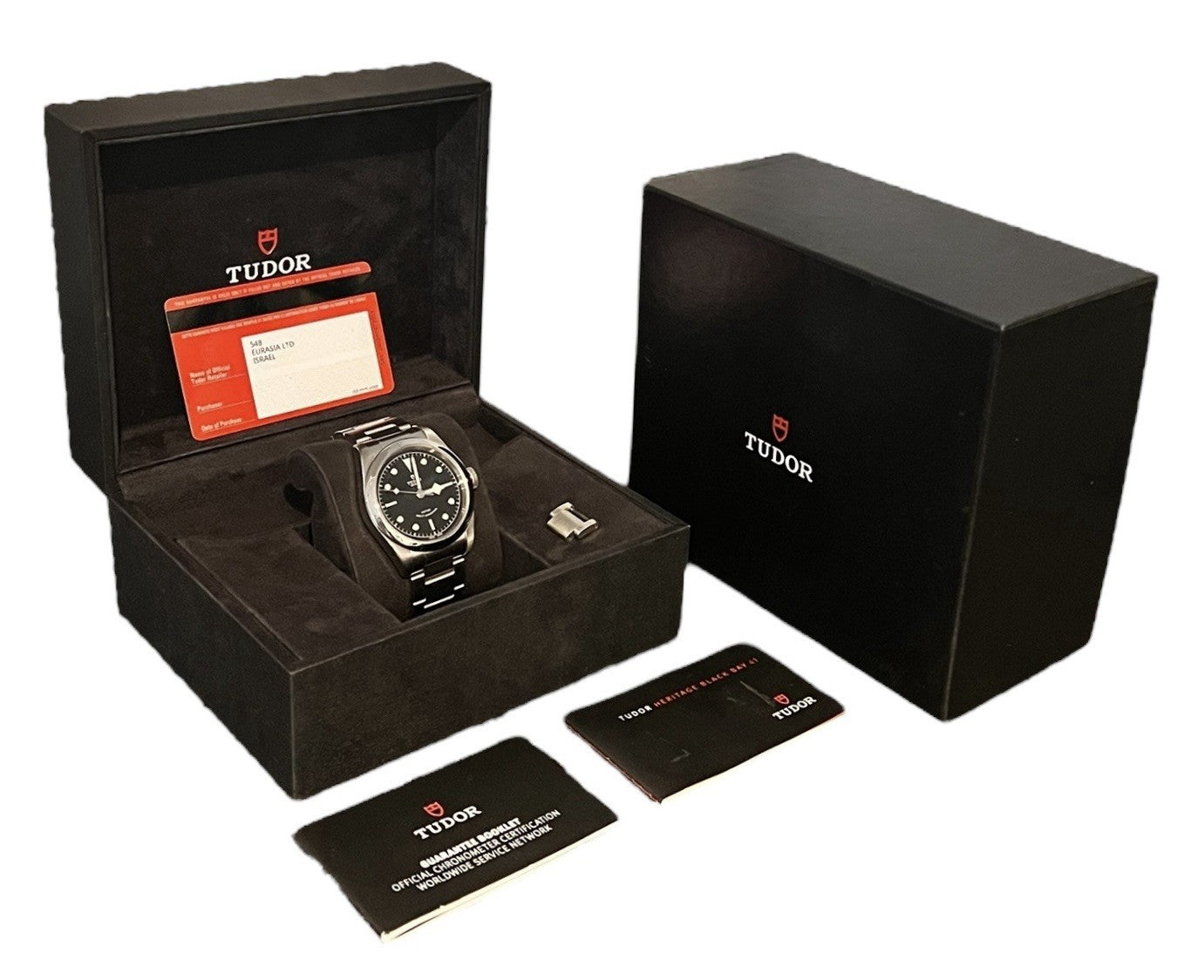 Tudor Black Bay Stainless Steel Black Dial 41mm Automatic Men’s Watch 79540