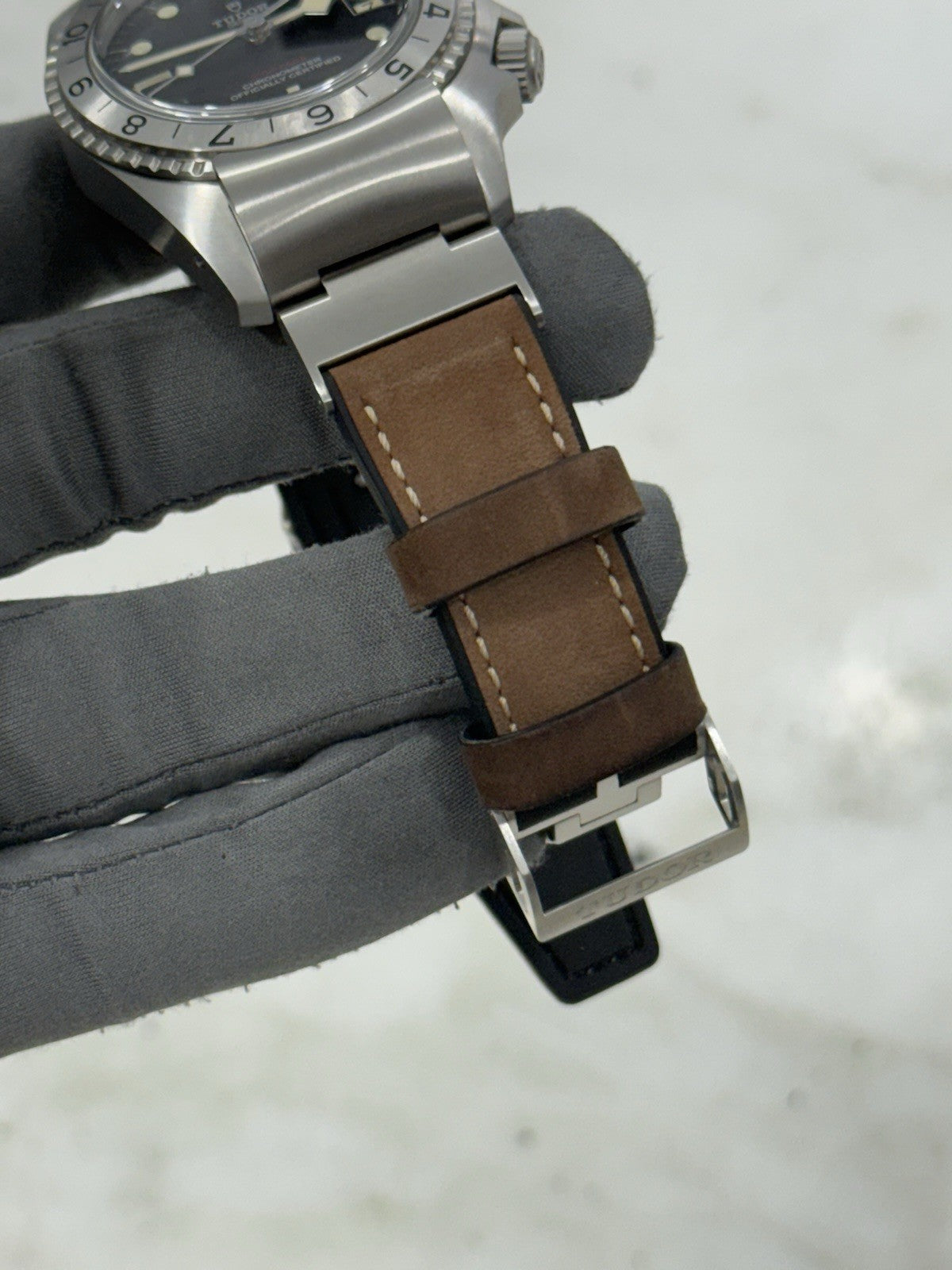 2019 Tudor Black Bay P01 Automatic 42mm Stainless Steel Mens Strap Watch 70150