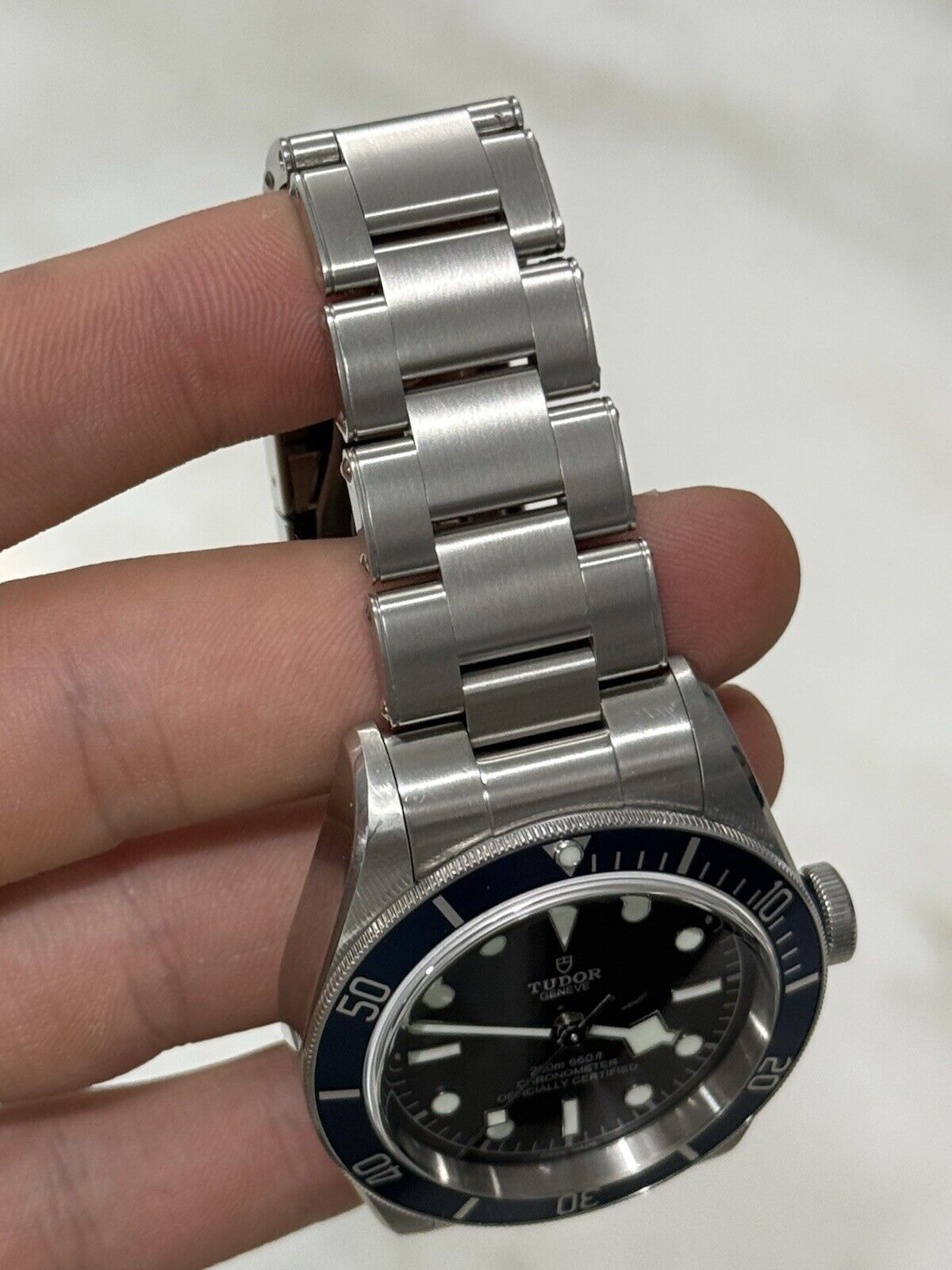 2022 TUDOR Black Bay Blue Stainless Steel Men's Watch 79230B - Box & Papers