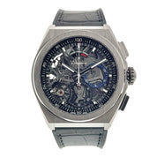 Zenith Defy El Primero Titanium Skeleton Dial 44mm Auto Mens Watch 95.9000.9004