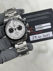 2021 Tudor Black Bay Chrono Steel Panda 41mm Automatic Men’s Watch 79360N