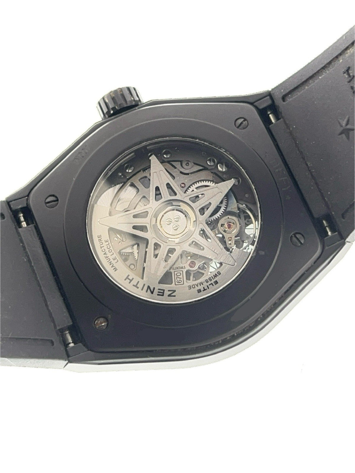 Zenith Defy Ceramic Skeleton Dial 41mm Automatic Men’s Watch 49.9000.670