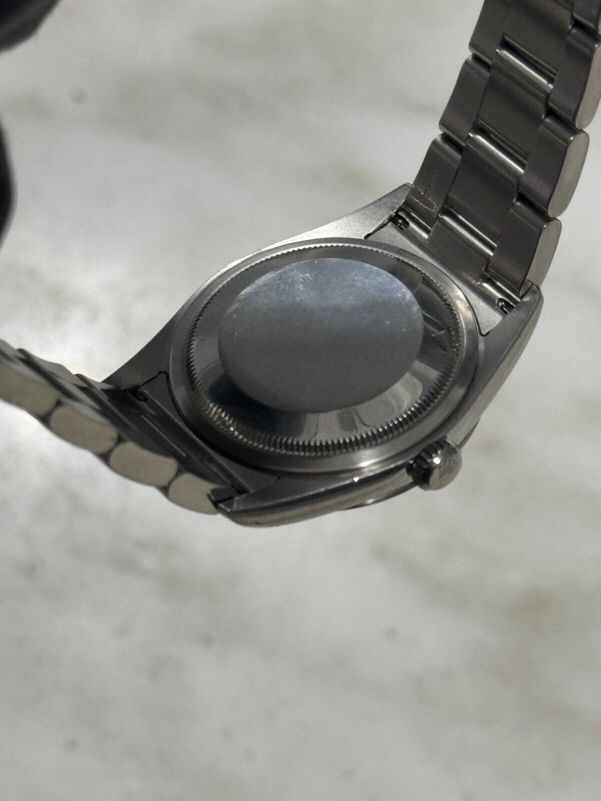 2000 Rolex Explorer I Black 36mm Oyster Stainless Steel Automatic Watch 114270