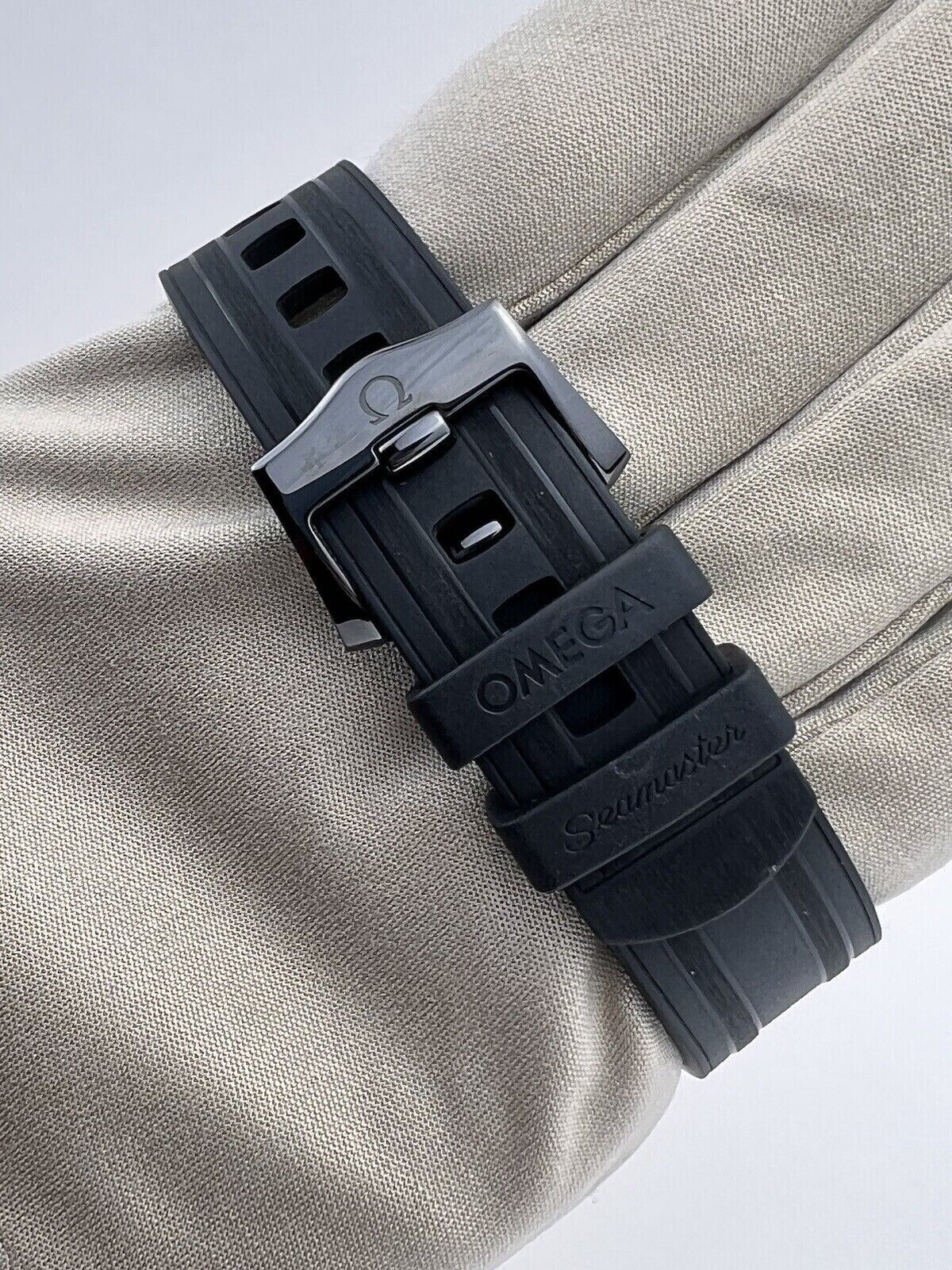 2021 Omega Seamaster Black Ceramic Rose Gold Box & Papers 210.62.44.20.01.001