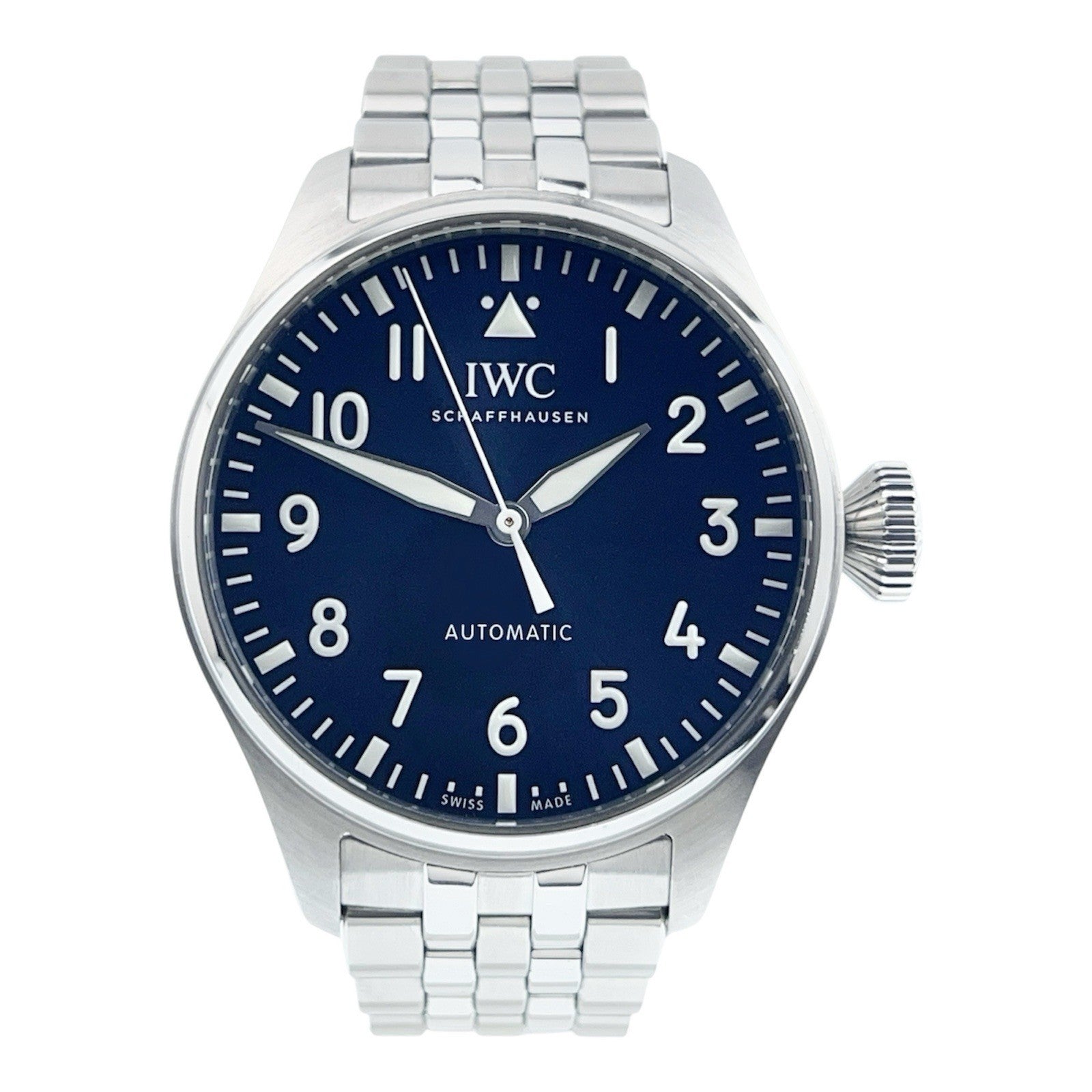 2023 IWC Big Pilot Stainless Steel Blue Dial 43mm Automatic Men's Watch IW329304
