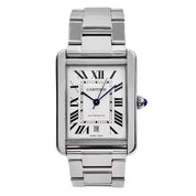 2018 Cartier Tank Solo XL Men's W5200028 Automatic Date Steel Watch - W/ Papers