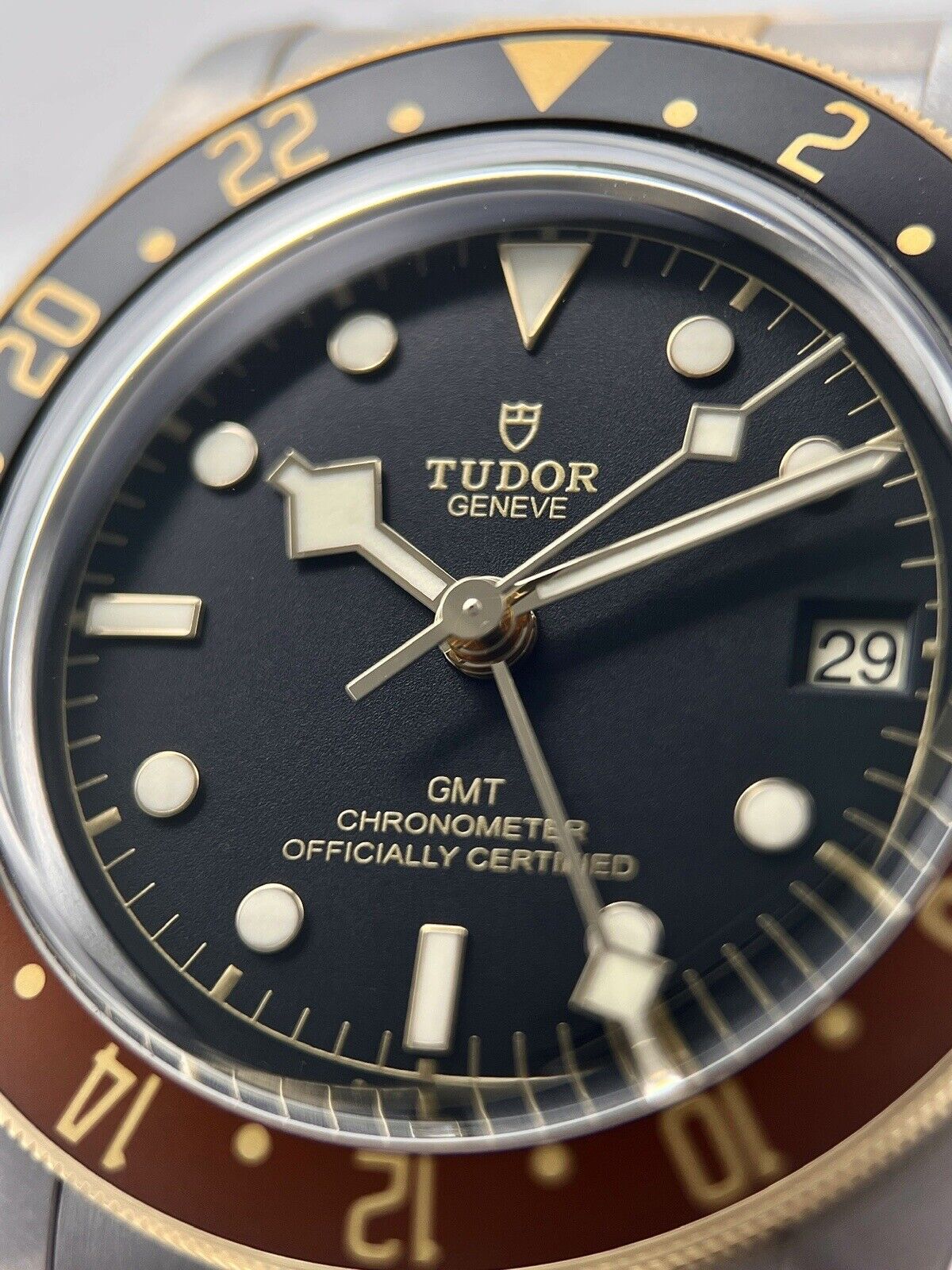 2022 Tudor Black Bay GMT S&G Black Dial Steel and Men's Watch M79833MN-0001