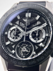 2019 Tag Heuer Carter’s Tourbillion Steel 45 Automatic Men’s Watch CAR5A8Y - B/P