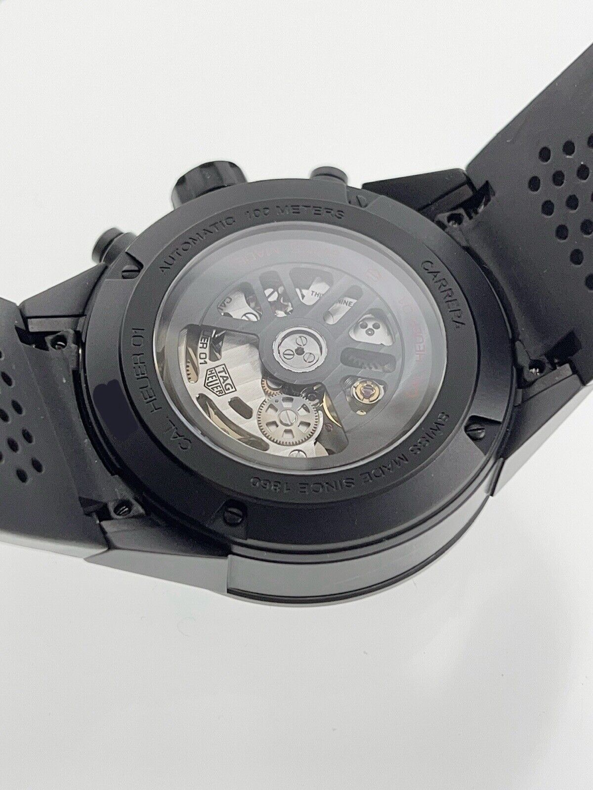 2022 Tag Heuer Carrera Calibre 01 Ceramic 43mm Automatic Men's Watch CAR2090