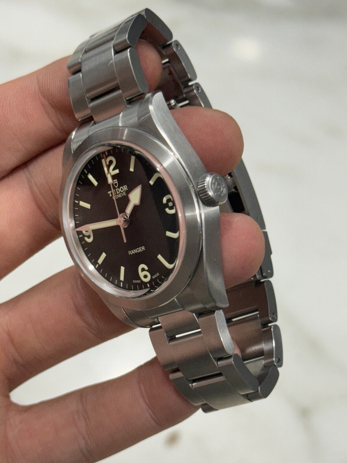 2022 Tudor Ranger 39mm Stainless Steel 79950 Black Dial Automatic Mens Watch