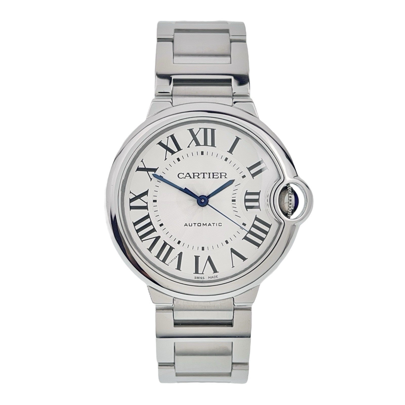 2020 Cartier Ballon Bleu Steel Silver Dial 36mm Automatic Mens Watch W6920046