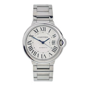 2020 Cartier Ballon Bleu Steel Silver Dial 36mm Automatic Mens Watch W6920046