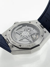 Zenith Defy Skyline Blue 41mm Automatic Mens Steel Watch 03.9300.3620/51.I001