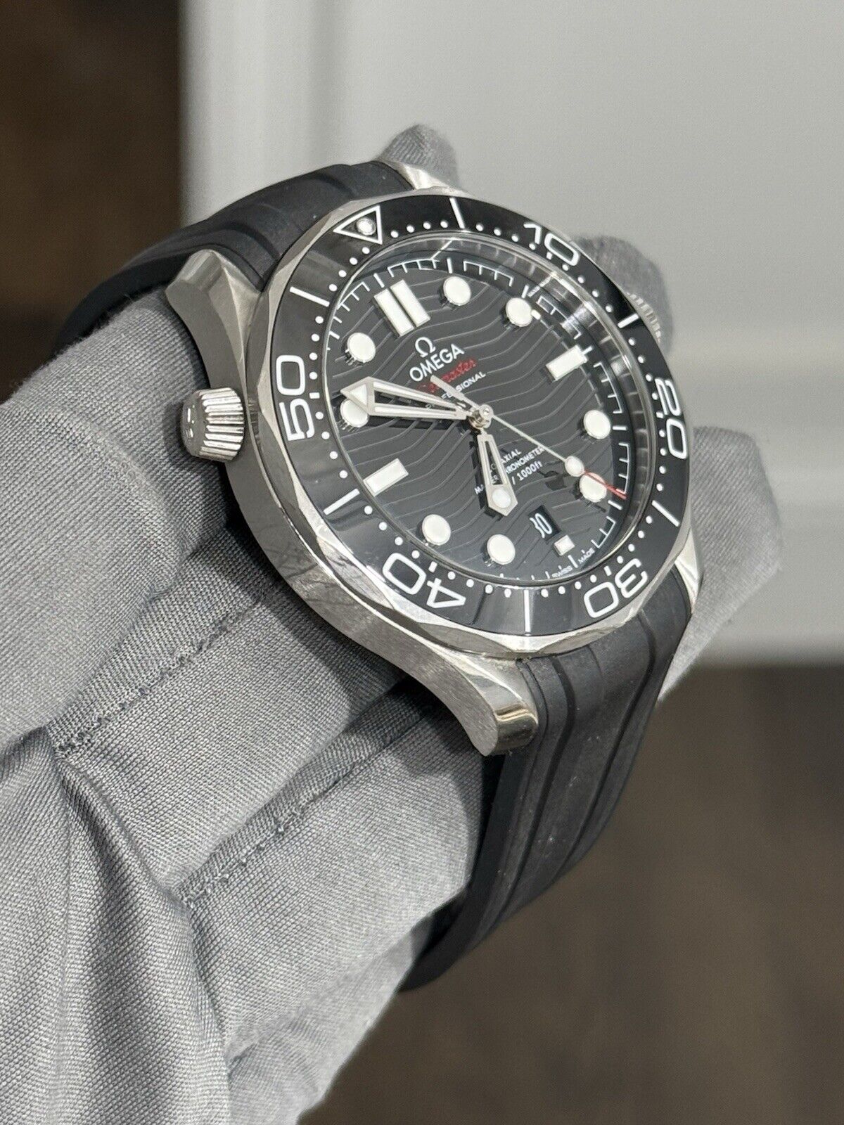 2019 Omega Seamaster Diver 300m Steel Black Dial 42mm Automatic Men’s Watch