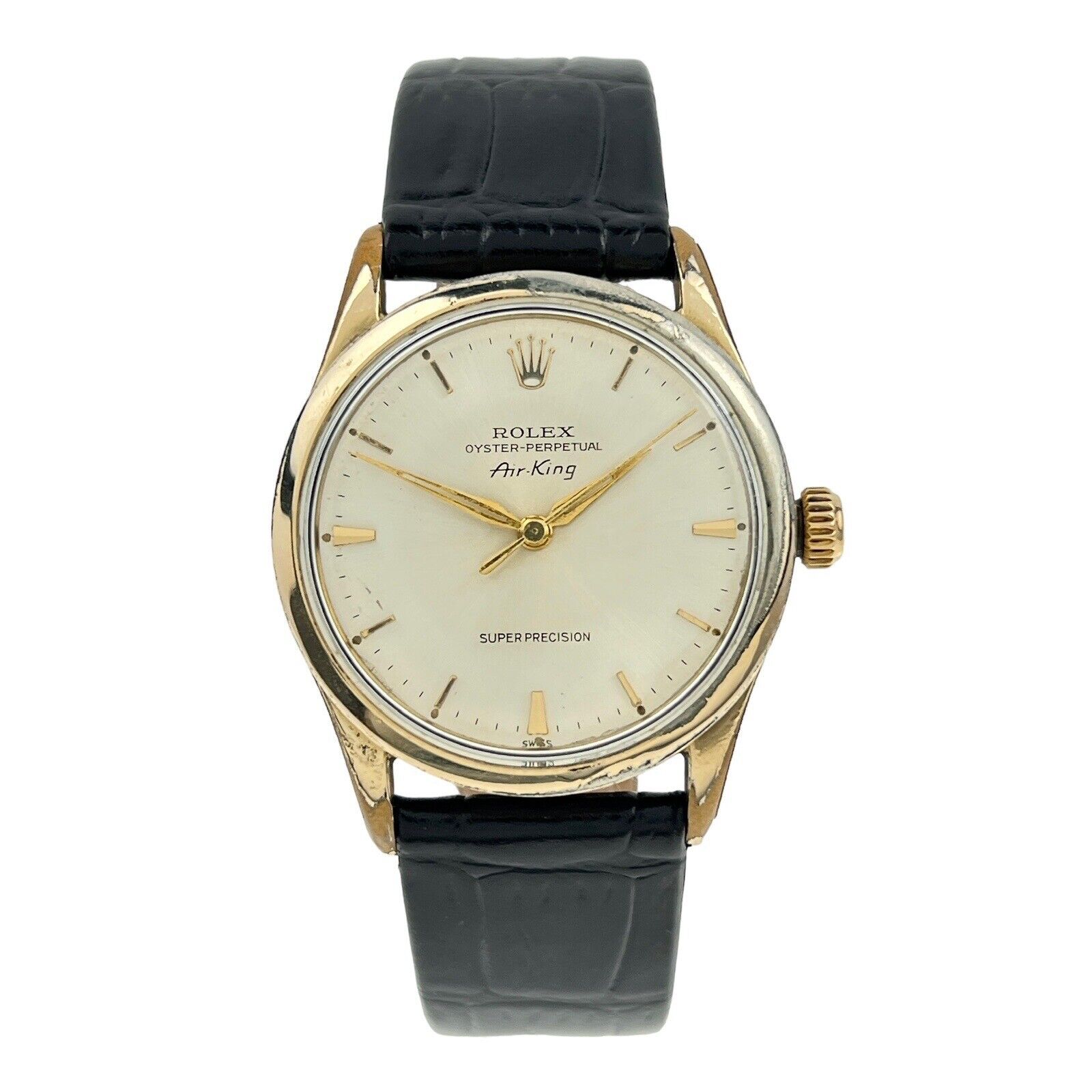 Vintage Rolex Air King Super Precision 34mm Automatic Watch