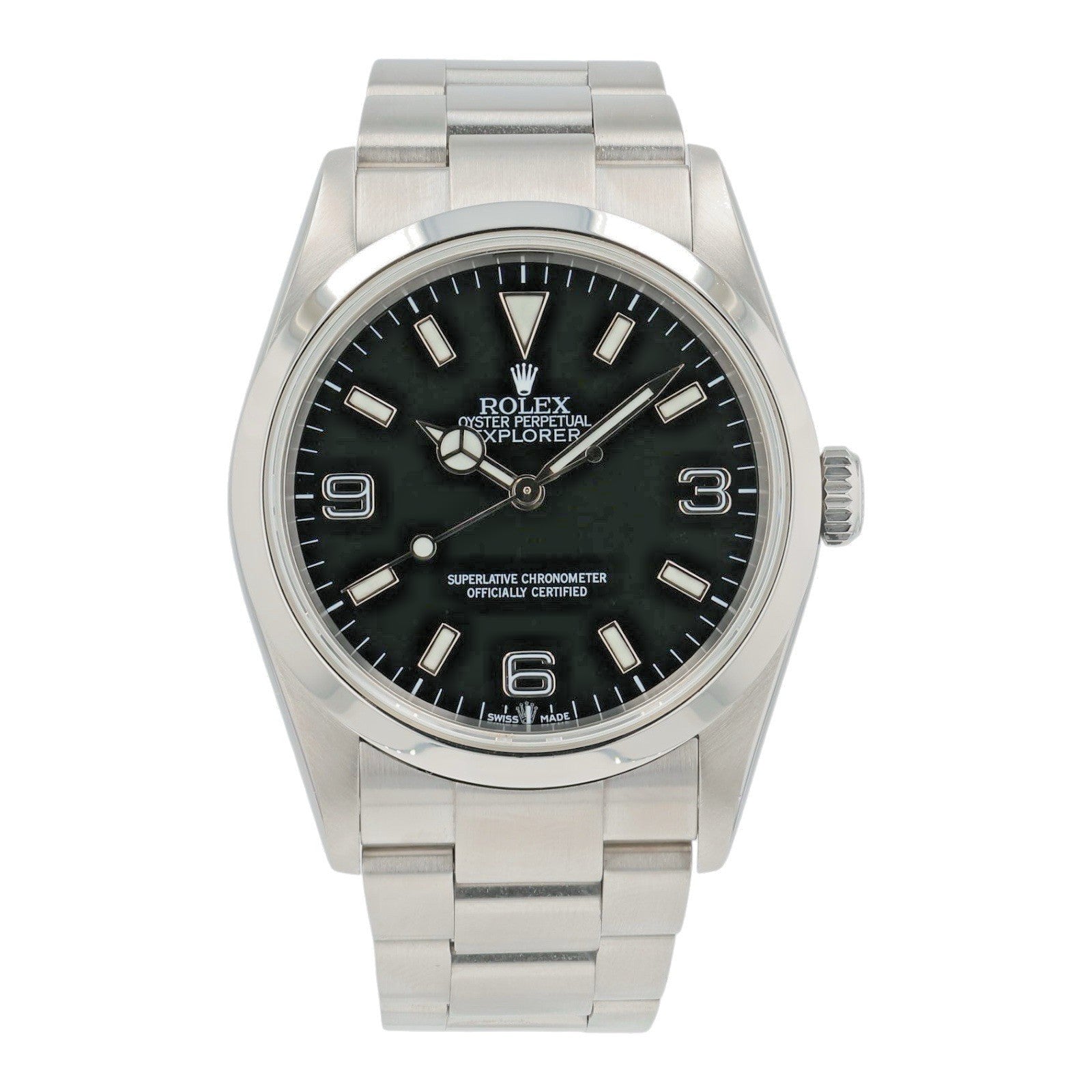 Rolex Explorer Stainless Steel Black Dial 36mm Automatic Movement Men’s 114270