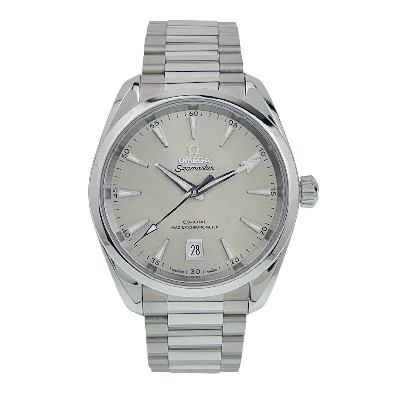 Omega Seamaster Steel Brown Dial 38mm Automatic Mens Watch 220.10.38.20.09.001