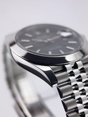 2021 Rolex Datejust 41 Steel Black Dial 41mm Automatic Men’s Watch 126300 - B/P