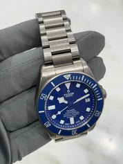 2021 Tudor Pelagos BLUE Titanium 42mm 25600TB Automatic Dive Date Watch