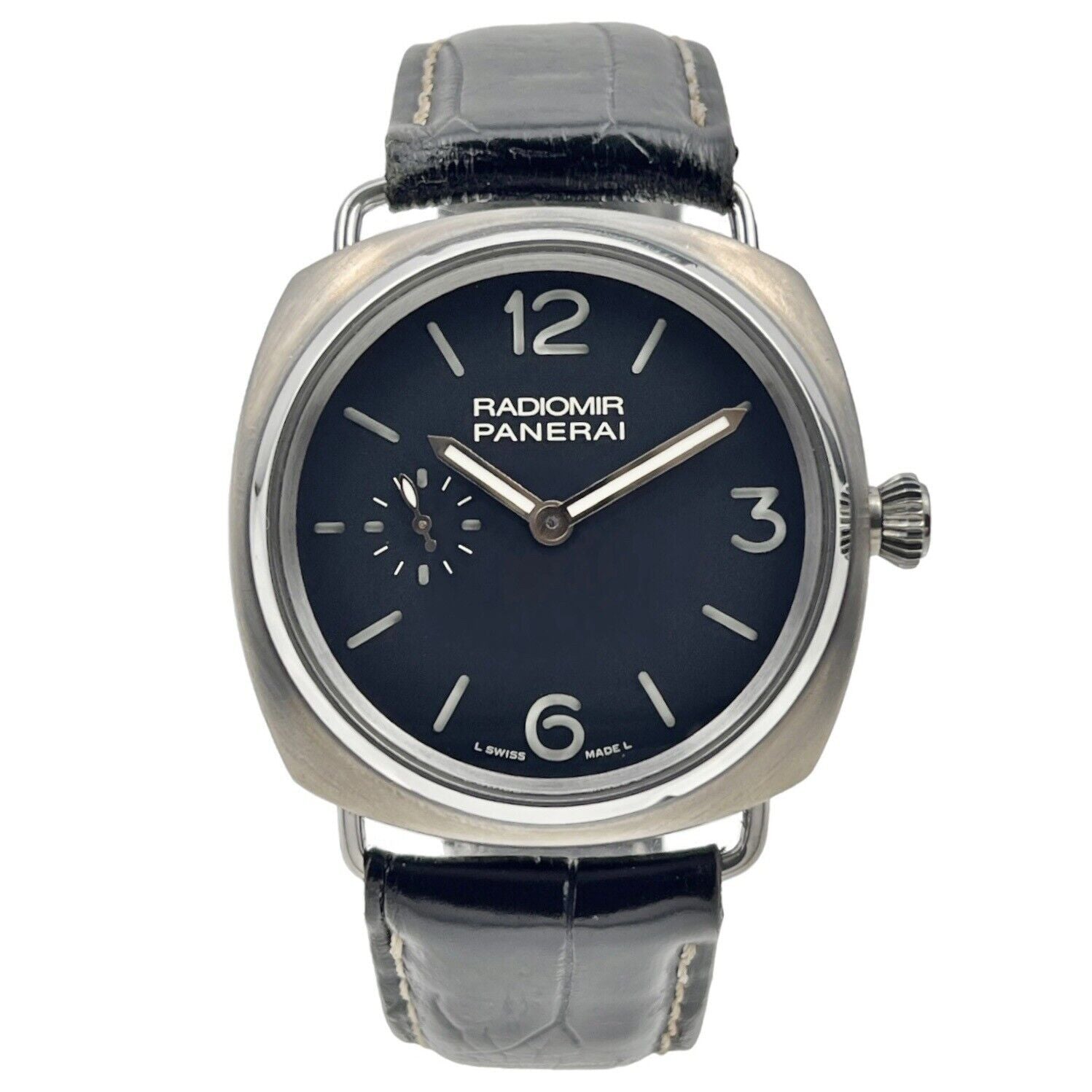 Panerai Radiomir 42mm Black Dial Titanium Case Manual Wind