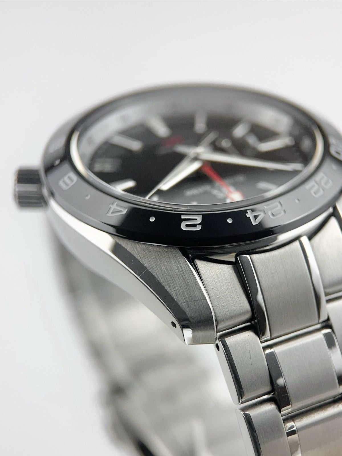 2021 Grand Seiko Stainless Steel Black Dial 40mm Automatic Men’s Watch SBGE253