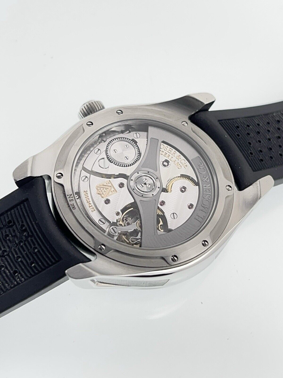 2021 H.Moser & Cie Steel 42mm Automatic Men’s Watch 3200-1214 - Box/Papers