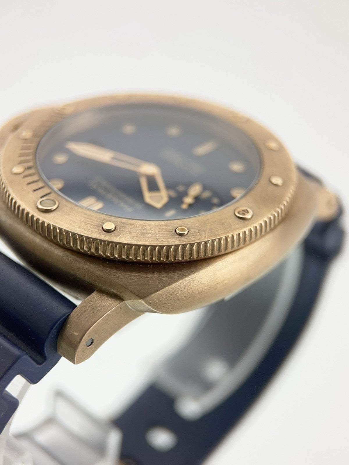 2021 Panerai Submersible Bronze Blue Dial 42mm Automatic Men's Watch PAM01074