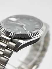 2022 Rolex Day Date 18k White Gold Olive Dial 40mm Automatic Men’s Watch 228239