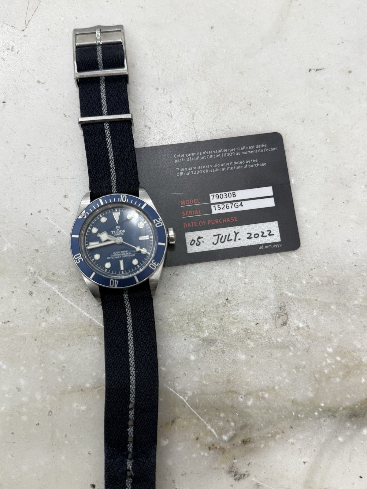 2022 Tudor Black Bay 58 Blue 79030B  Stainless Steel 39mm Automatic - Box/Paper