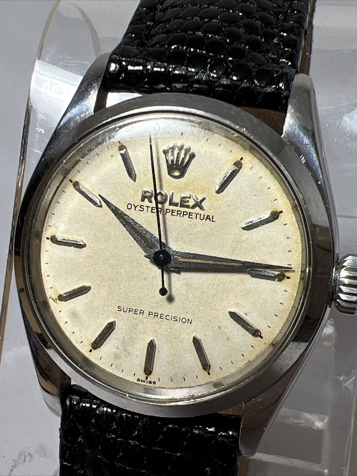 1950's Men's Rolex Oyster Perpetual Ref. 6548 Super Precision Watch - READ