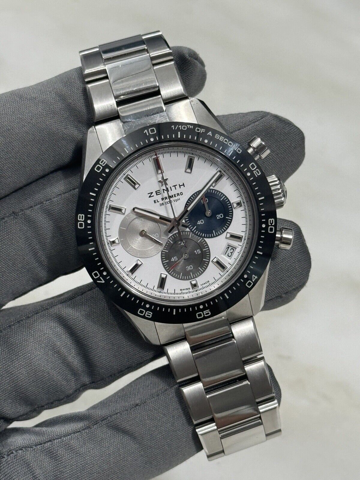 Zenith Chronomaster Sport 41mm Automatic Chrono Men's Watch -  Box And Papers