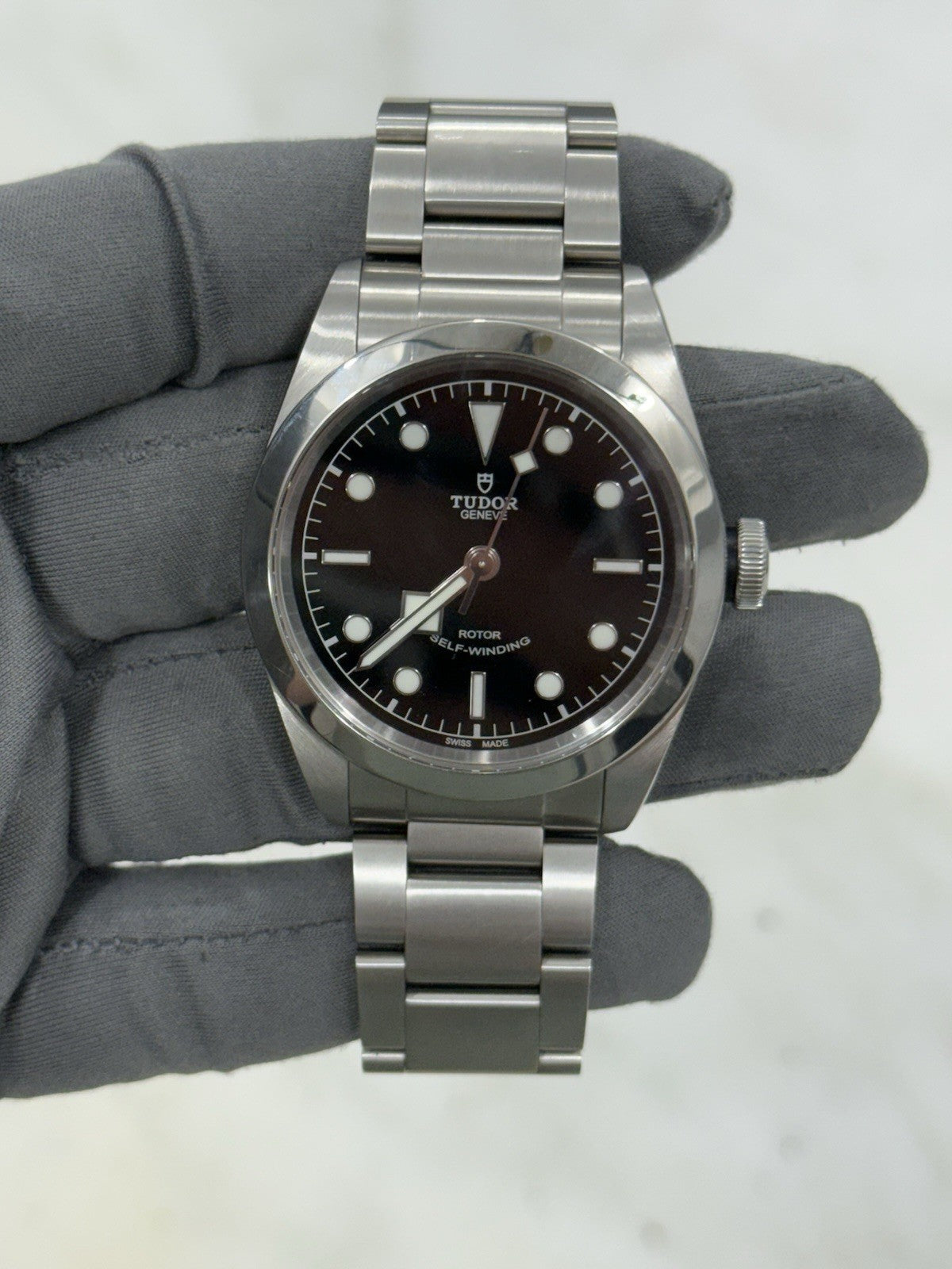 2021 Tudor Black bay 79540 Black SMILEY Dial Stainless Automatic Men's Watch