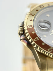 Rolex GMT Master Rootbeer 18k Gold Brown Dial 40mm Automatic Watch 16718 (Trade for AA included)
