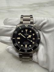 2021 TUDOR Pelagos LHD Men's Black Watch 25610TNL Titanium Automatic Watch B/P