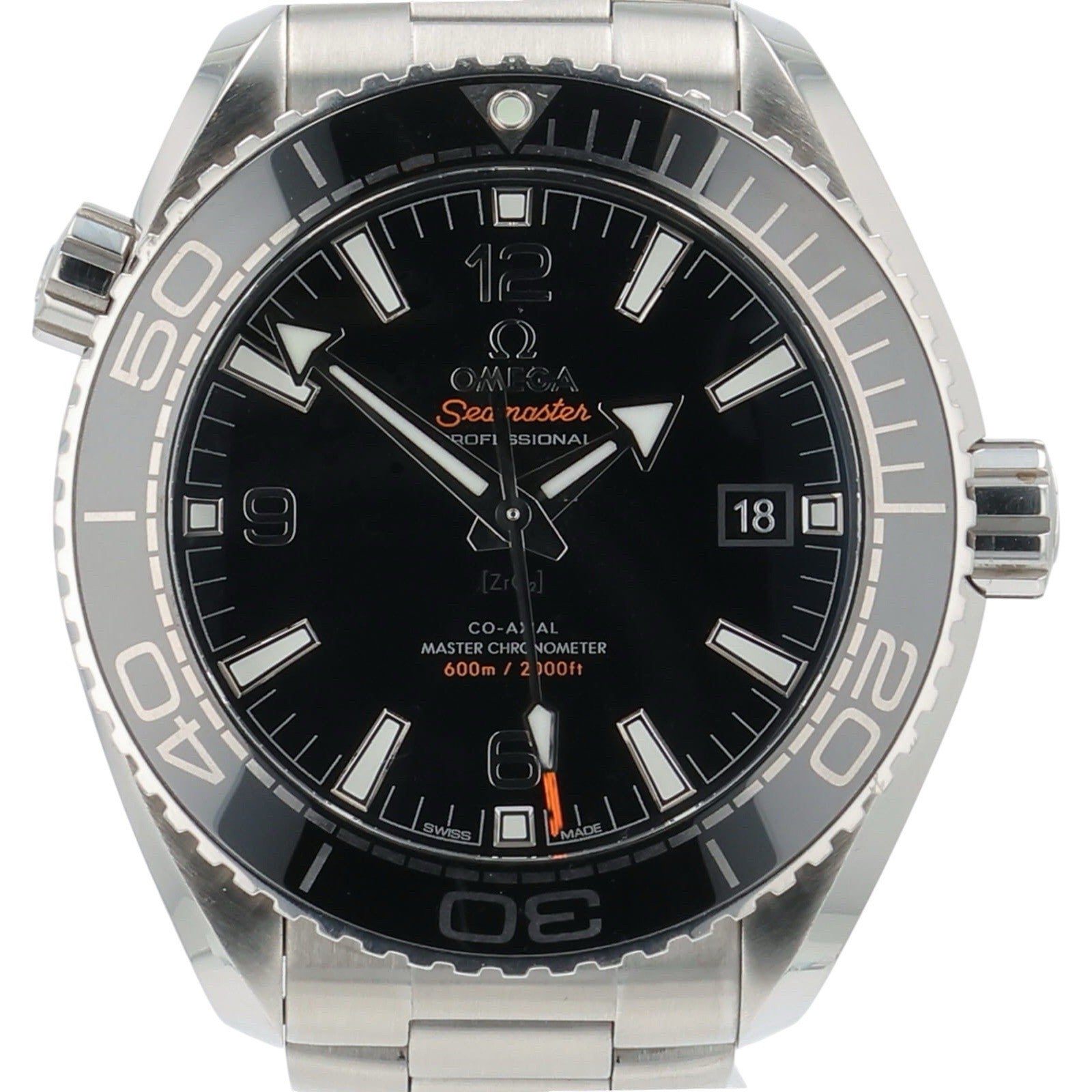 Omega Seamaster Steel Black Dial 43.5mm Automatic Mens Watch 215.30.44.21.01.001