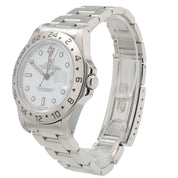 Rolex Explorer II Stainless Steel White Dial 40mm Automatic Men’s Watch 16570