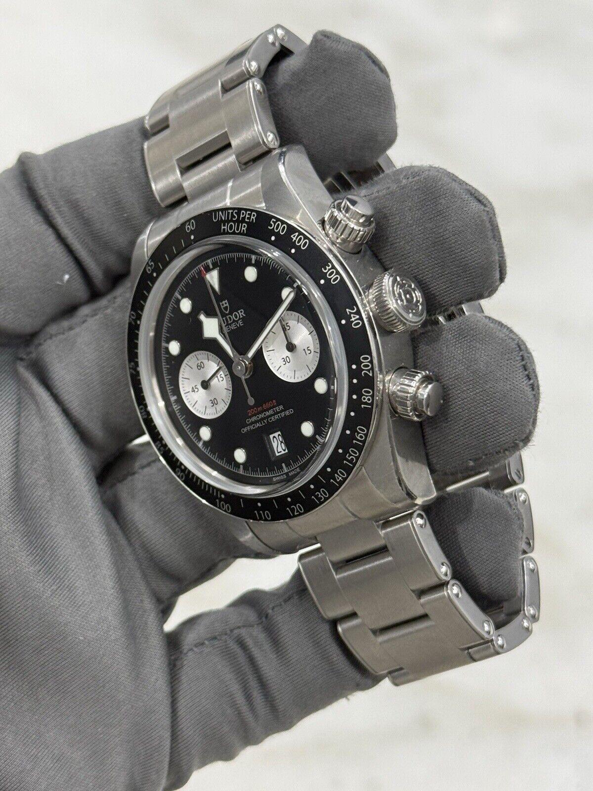 2022 Tudor Black Bay Chrono Steel Black 41mm Automatic Men’s Watch - Box/Paper