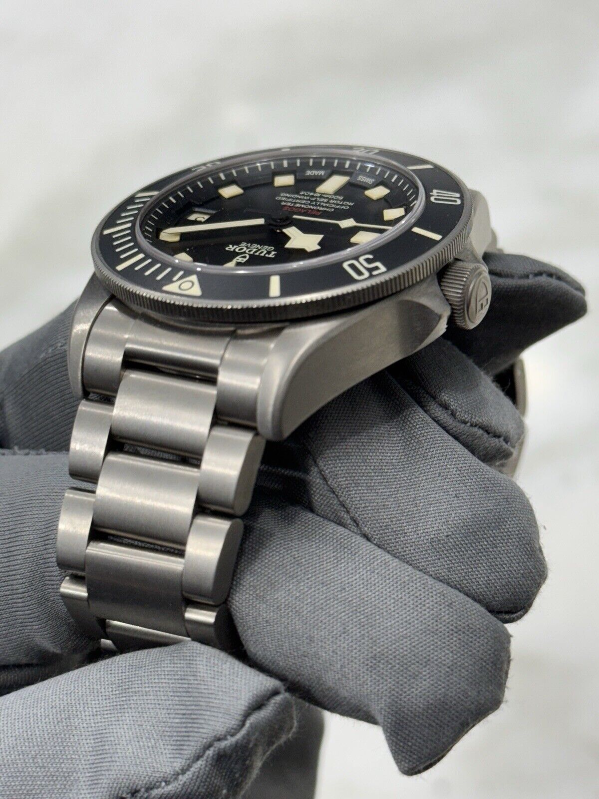 2019 Tudor Pelagos LHD Men's Black Dial 25610TNL Titanium Automatic Watch