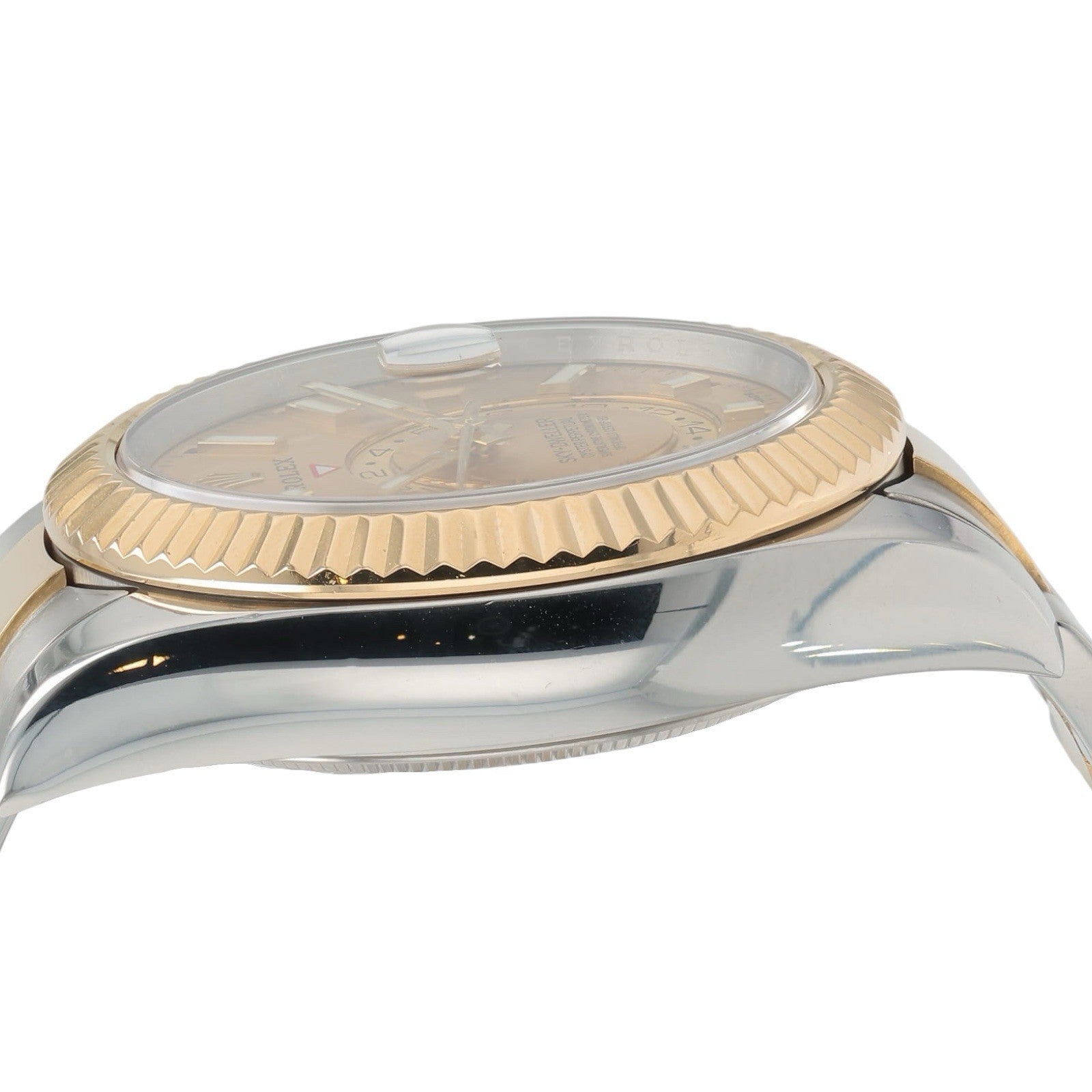Rolex Sky-Dweller Steel & Gold Champagne Dial 42mm Automatic Men’s Watch
