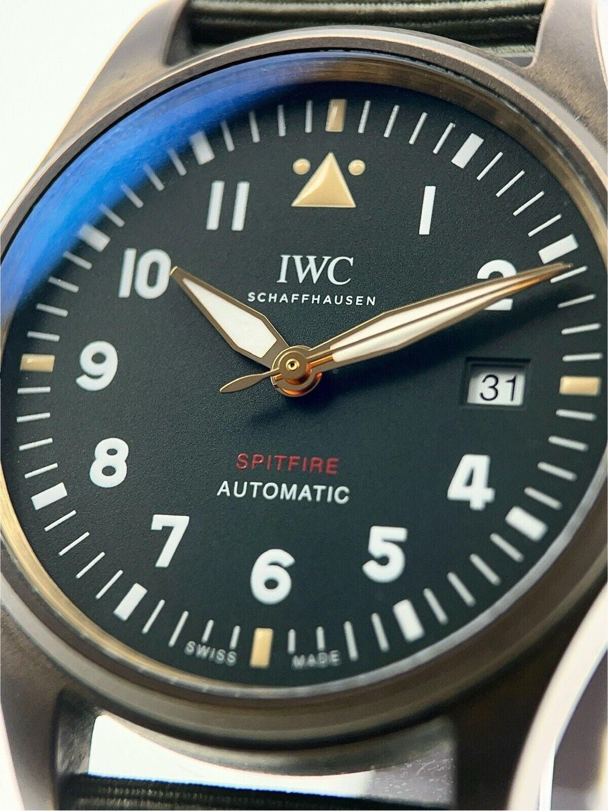 2022 IWC Pilot Spitfire Bronze Green 39mm Automatic Men’s Watch IW326802 - B/P