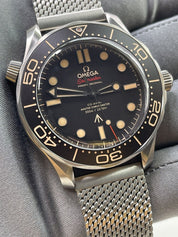 2023 BRAND NEW Omega Seamaster Titanium 007  No Time To Die 210.90.42.20.01.001