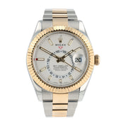 2017 Rolex Sky-Dweller White Dial Rolesor 42mm Automatic Men’s Watch 326933