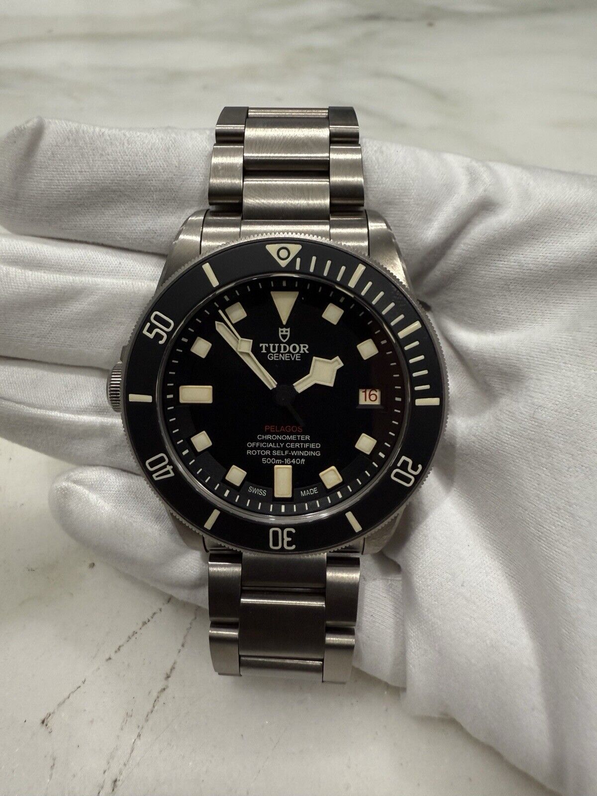 2022 TUDOR Pelagos LHD Men's Black 25610TNL Titanium Automatic Watch -  B/P