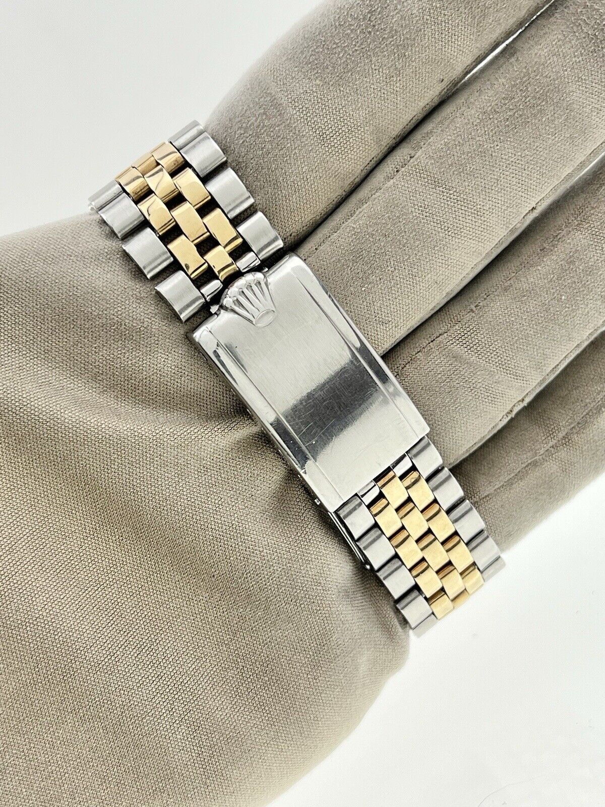 1968 Rolex Datejust Two Tone 36mm Silver Dial Automatic Men’s Watch 1601