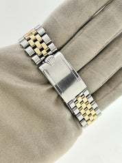 1968 Rolex Datejust Two Tone 36mm Silver Dial Automatic Men’s Watch 1601